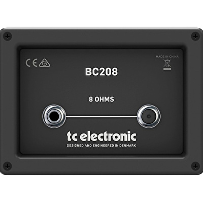 TC Electronic BC208 Dikey 200W 2 x 8" Portatif Bas Kabini